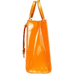 Marc Jacobs Mini Grind Scorched Patent Leather Crossbody Tote Bag Purse