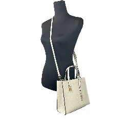 Women'S Mini Pebbled Tote - Marshmallow