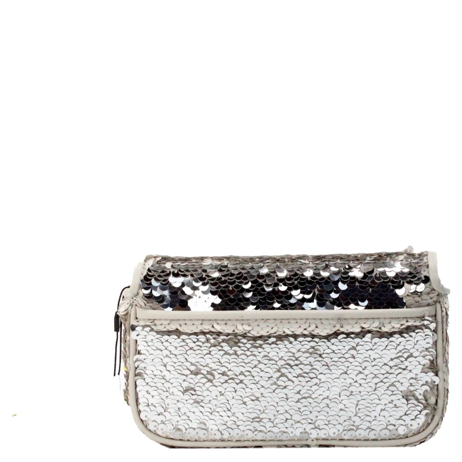 Marc Jacobs The Mini J Marc Shoulder Bag Cream Sequined Crossbody Bag