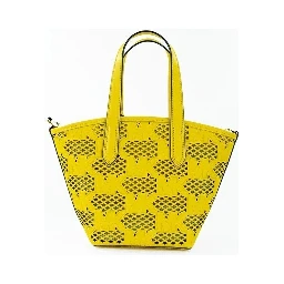 Michael Kors Kimber Small Daffodil Leather 2-In-1 Zip Tote Messenger Bag Purse