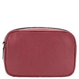 Marc Jacobs Flash Pomegranate Smooth Leather Embossed Camera Crossbody Bag Purse