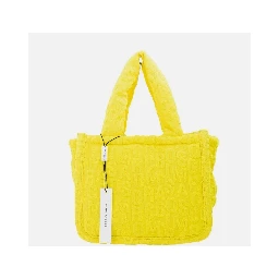 Marc Jacobs The Monogram Terry Tote Small Golden Kiwi Shoulder Bag Purse