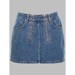 MINIGONNA CON ZIP