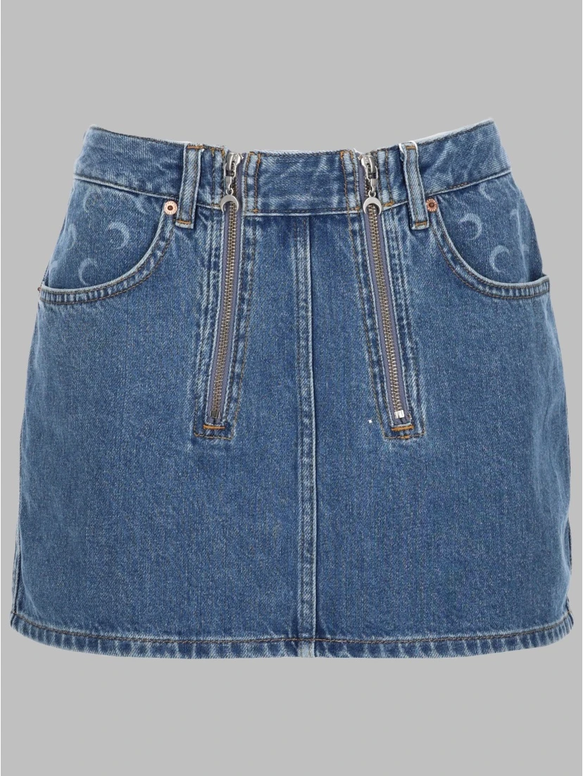 MINIGONNA CON ZIP