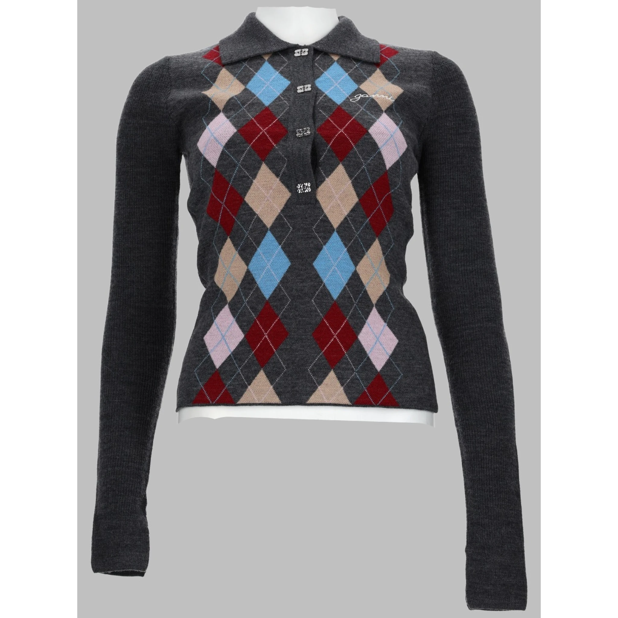 MAGLIA POLO A ROMBI
