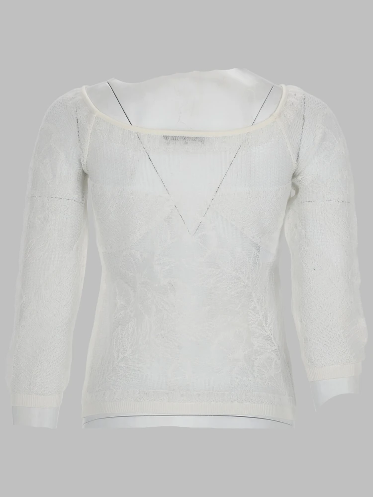 viscose net knit top alternative