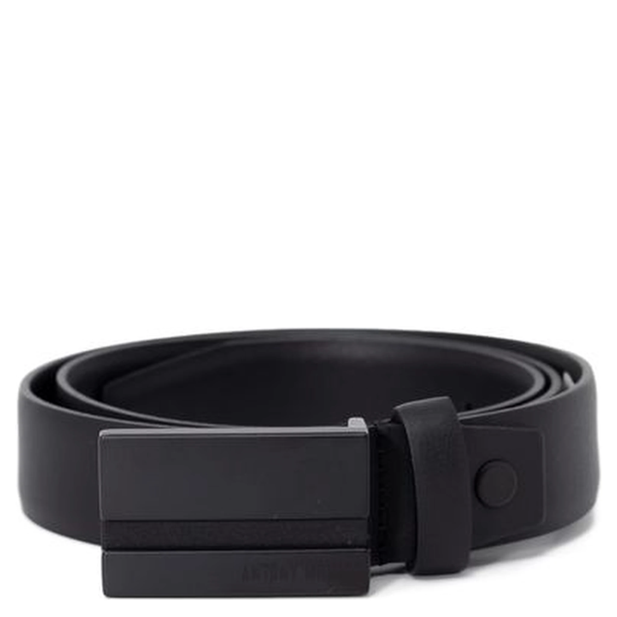 Black Leather Regular Belt