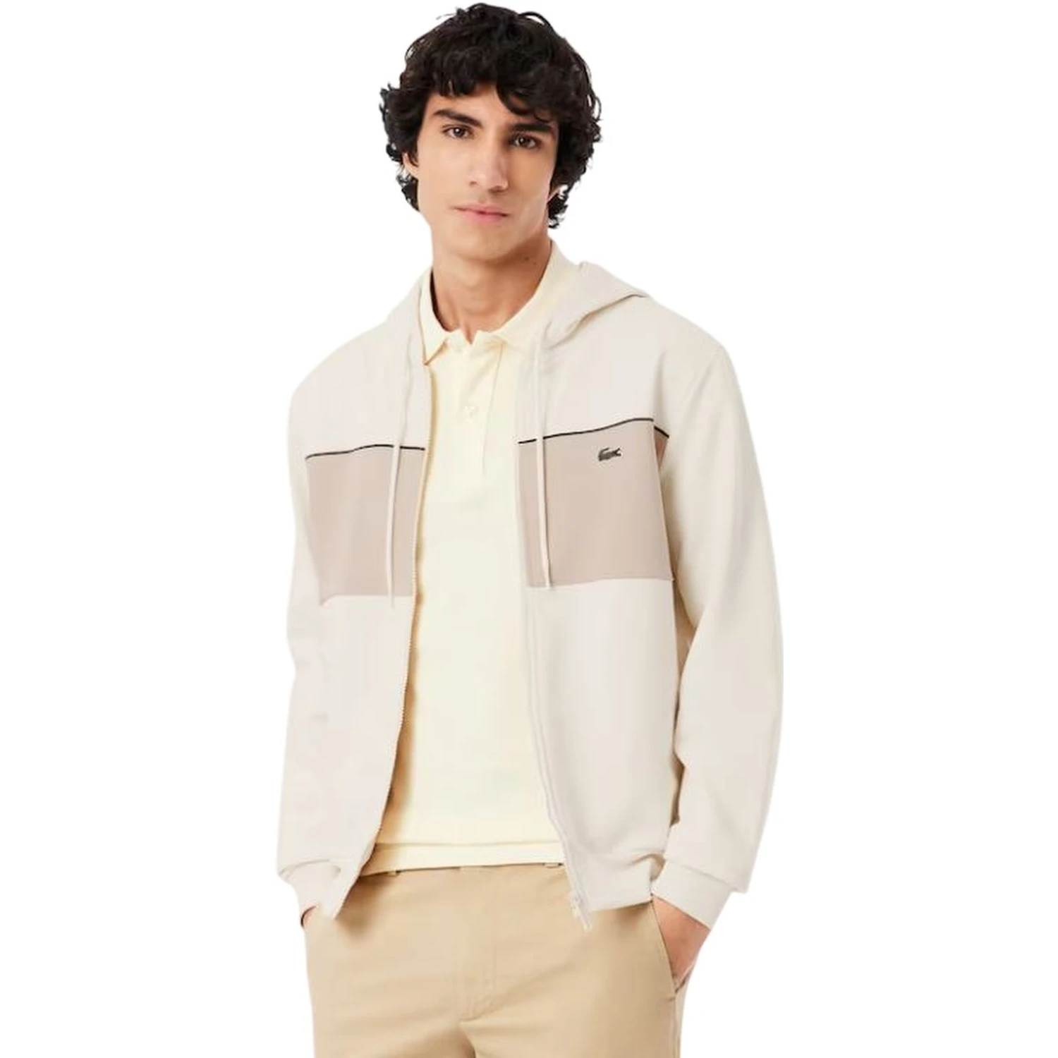 Lacoste Sweaters Cream