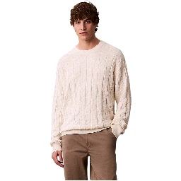 Calvin Klein Sweaters White