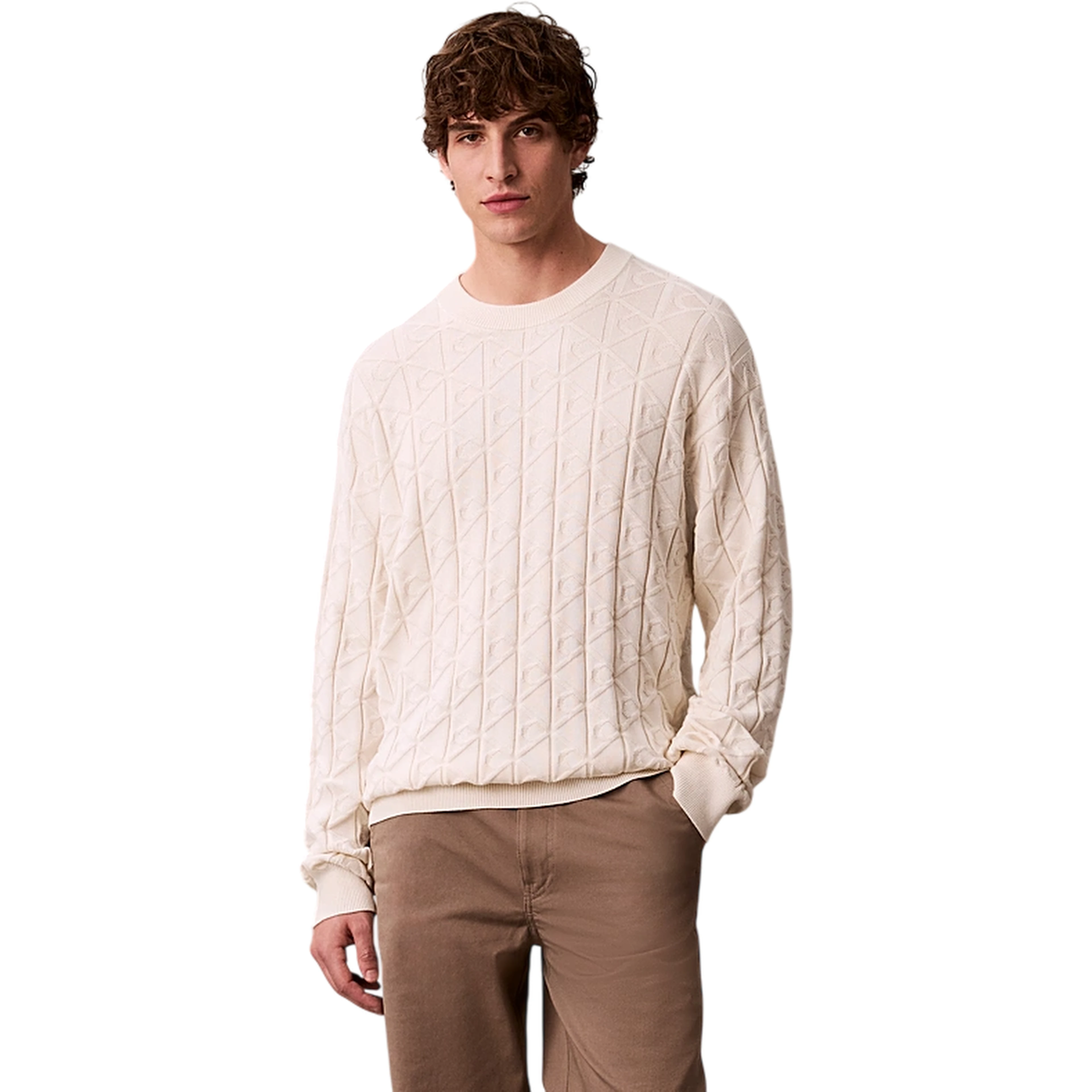 Calvin Klein Sweaters White