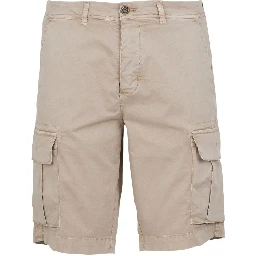 Jaggy Shorts Brown