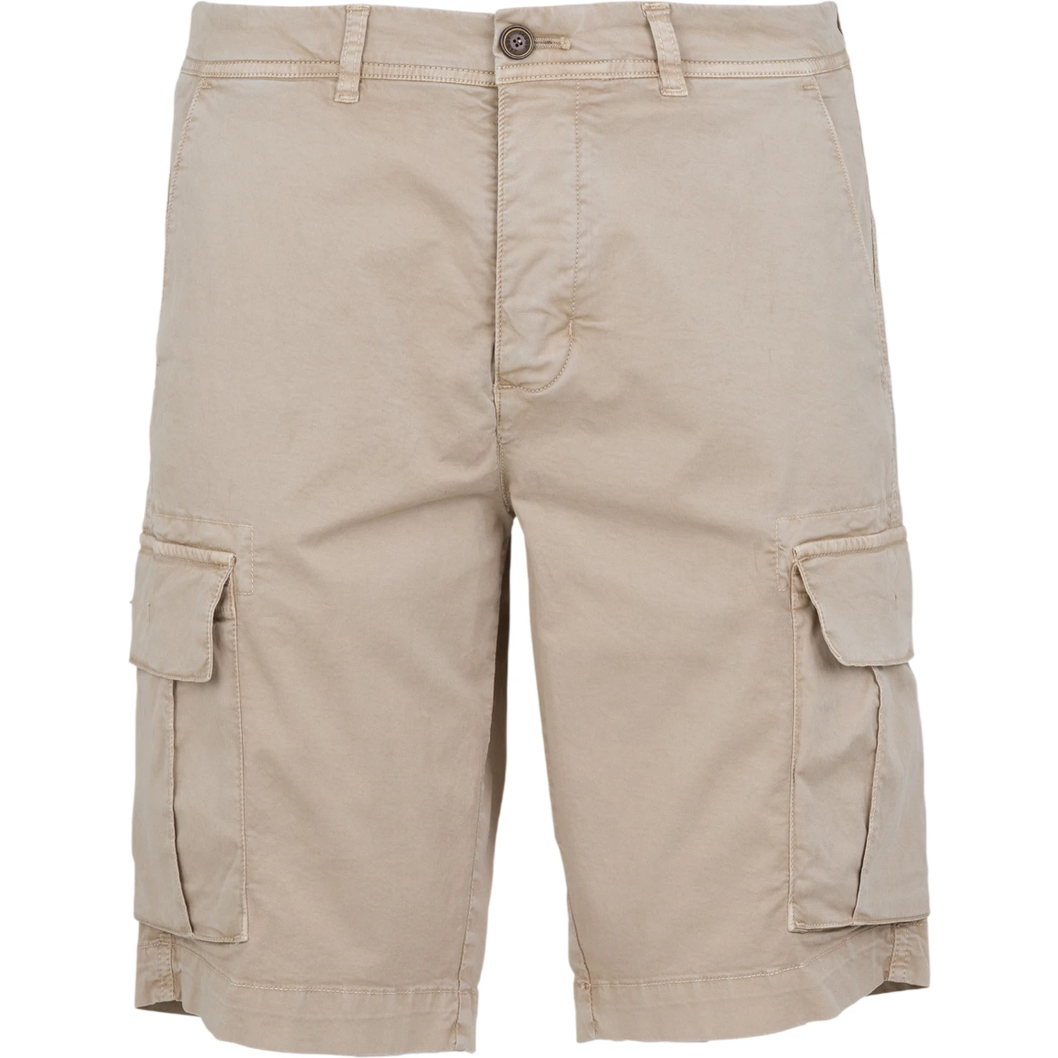 Jaggy Shorts Brown
