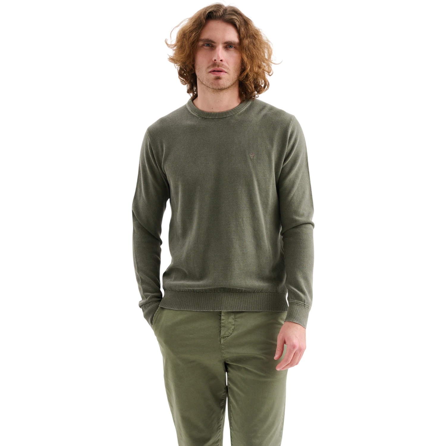Jaggy Sweaters Green