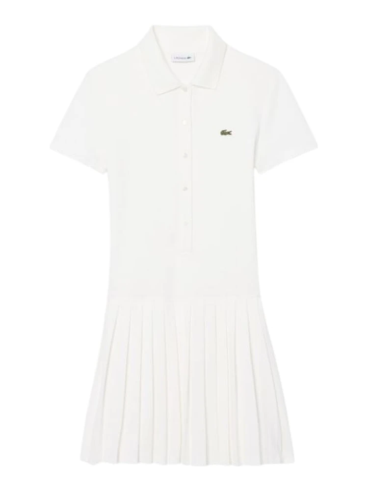 Lacoste Dresses Cream