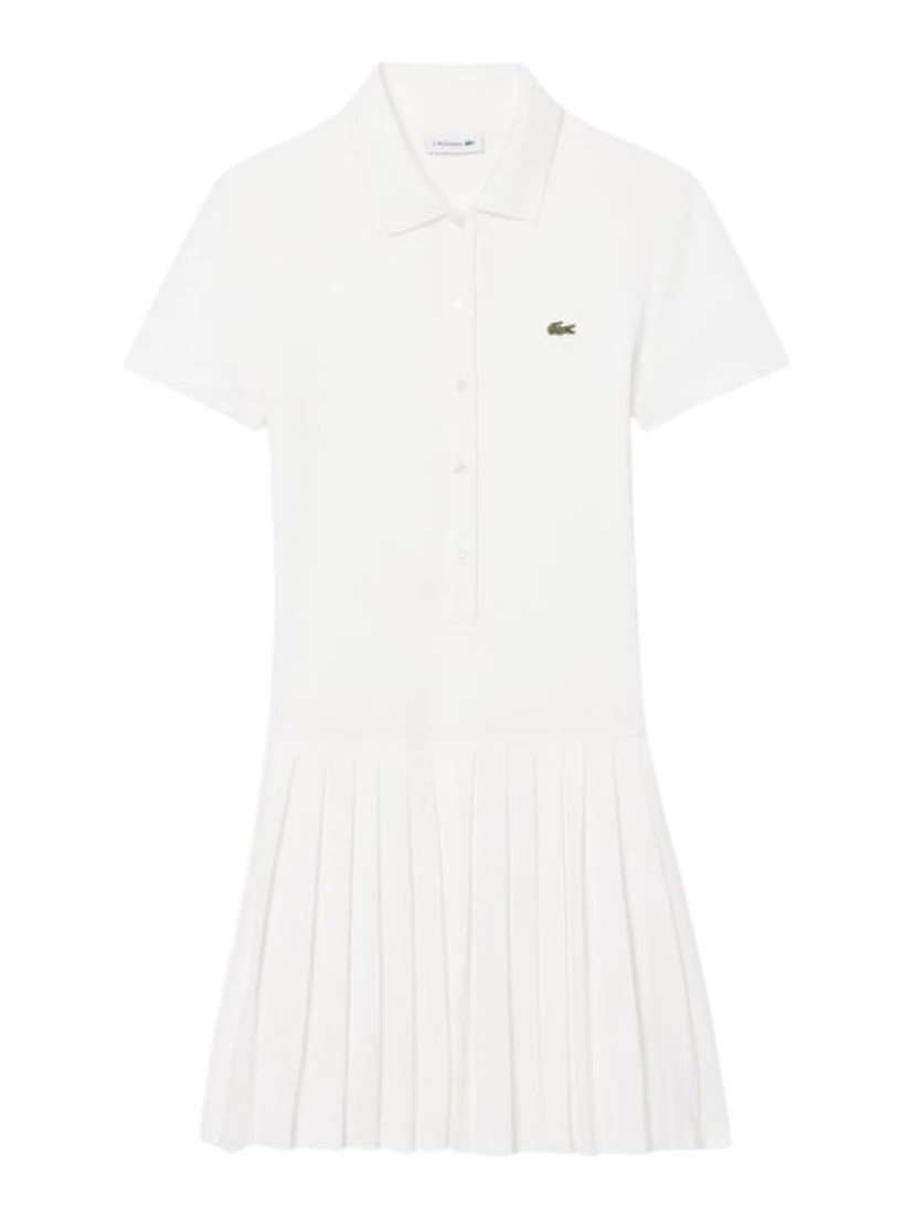 Lacoste Dresses Cream
