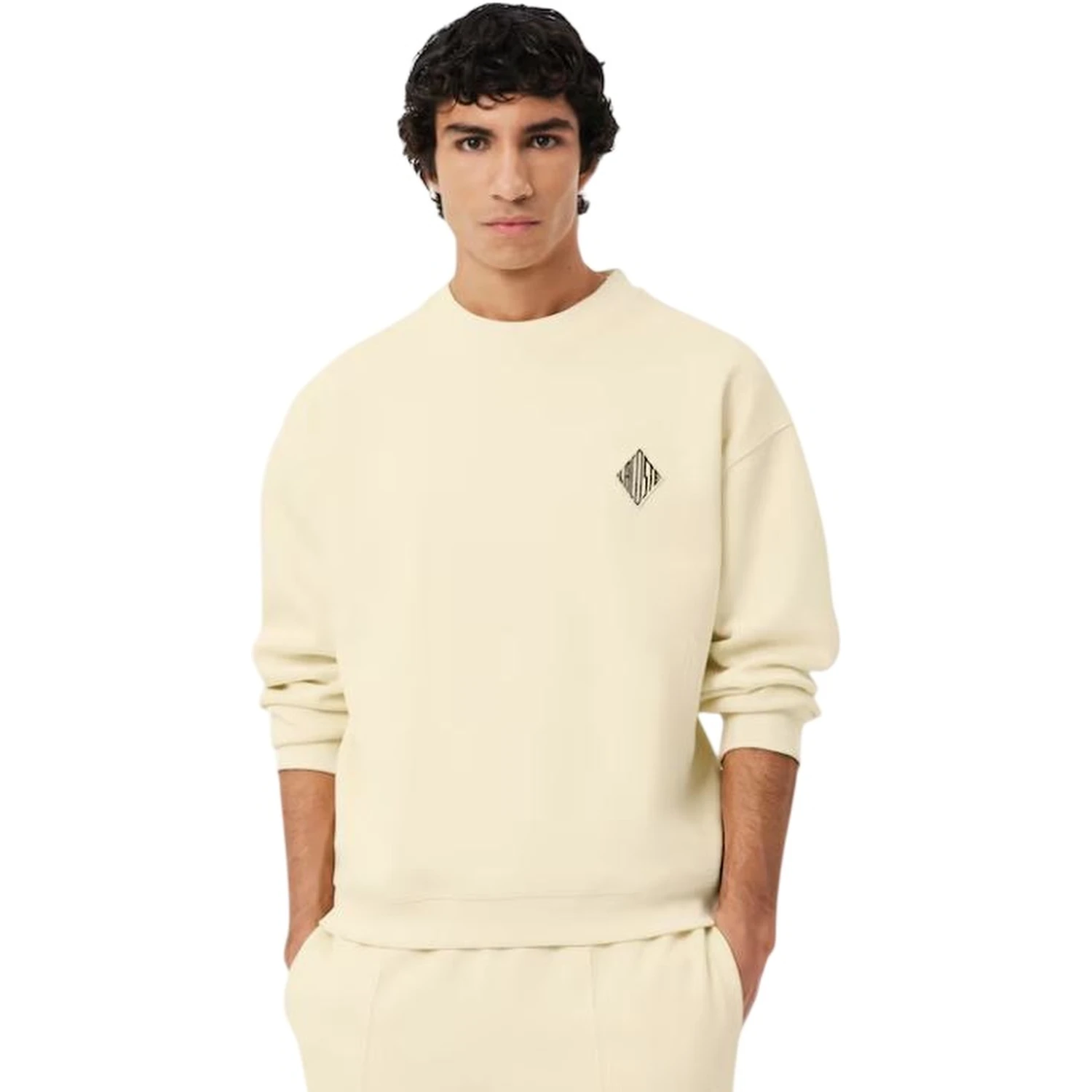 Lacoste Sweaters Cream