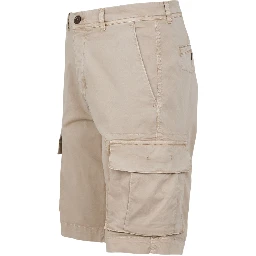 Jaggy Shorts Brown
