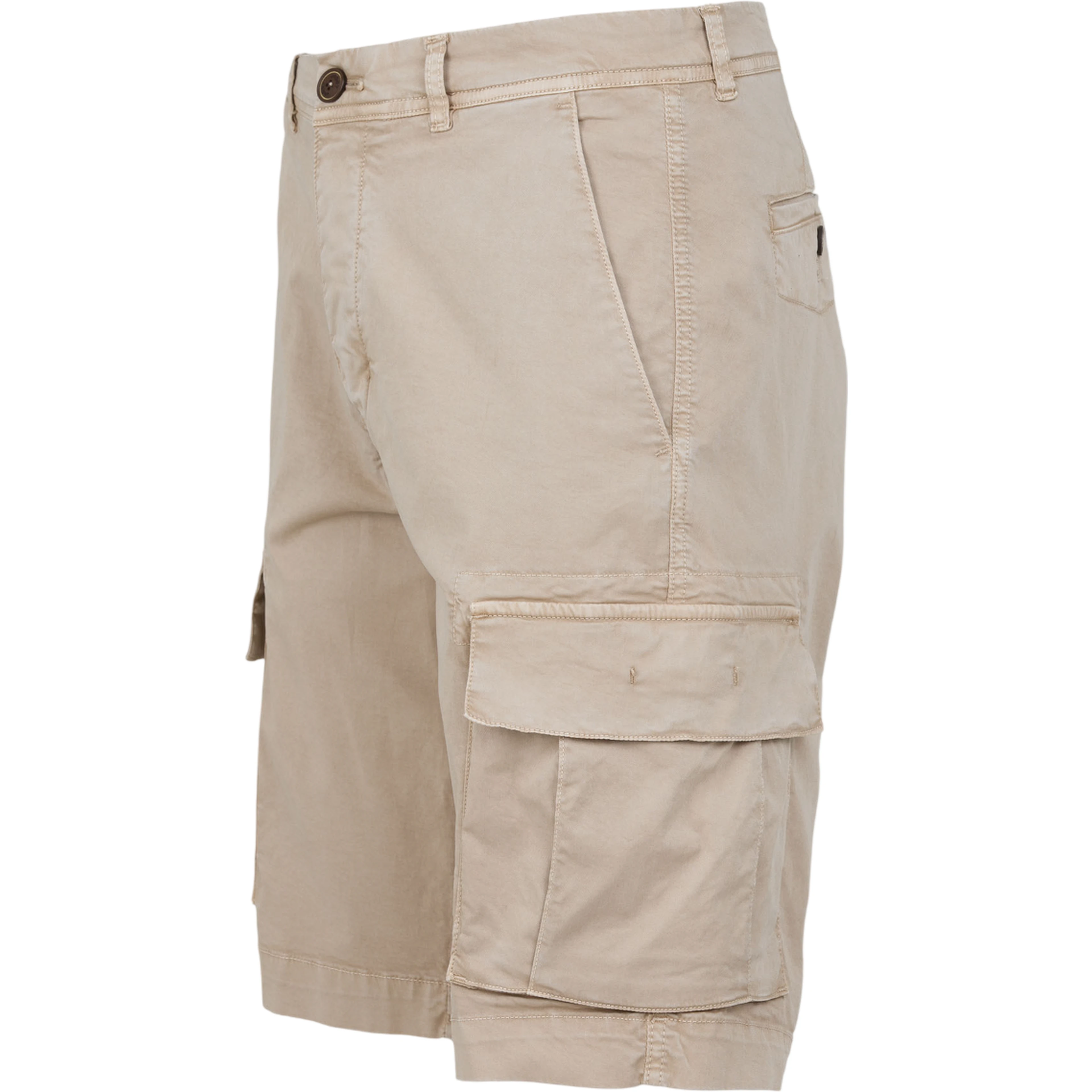 Jaggy Shorts Brown