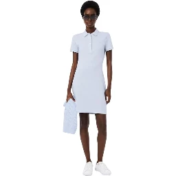Lacoste Dresses Clear Blue