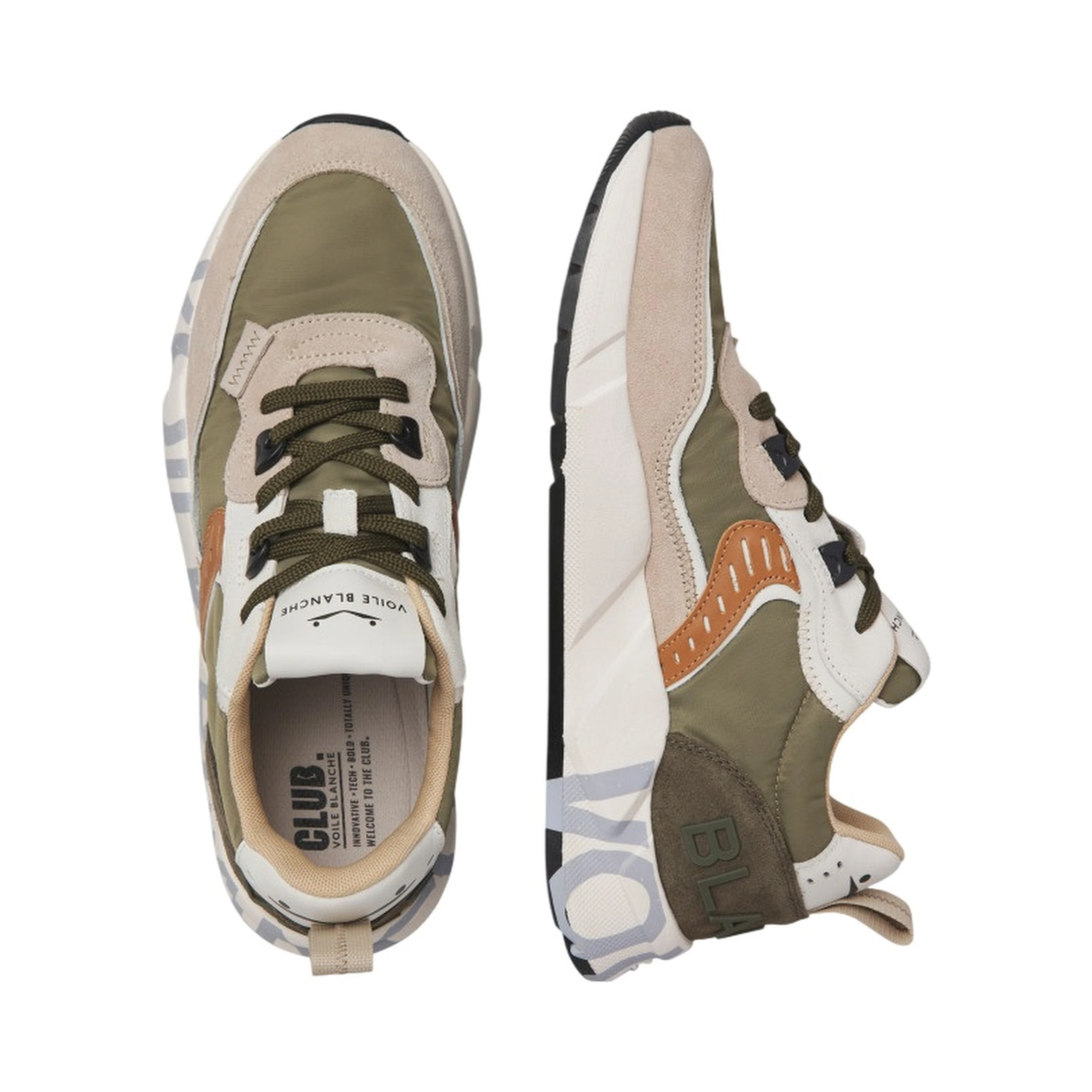 Voile Blanche Sneakers Green