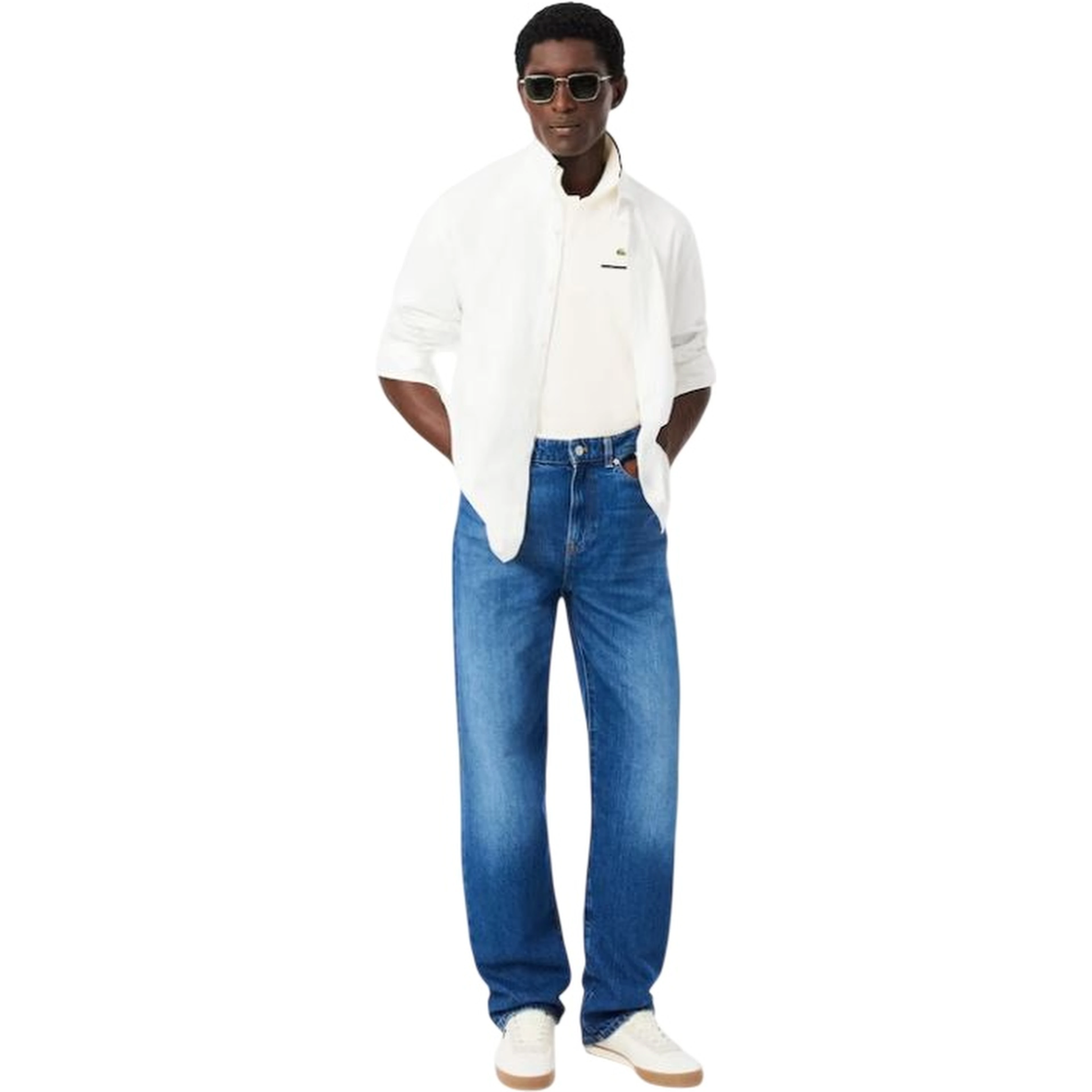 Lacoste T-shirts and Polos White