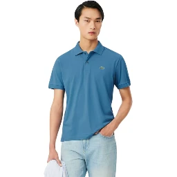 Lacoste T-shirts and Polos Blue