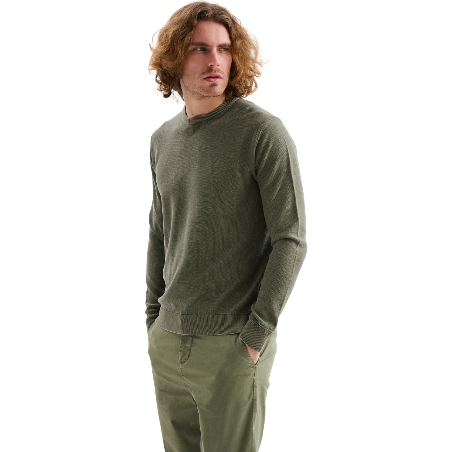Jaggy Sweaters Green