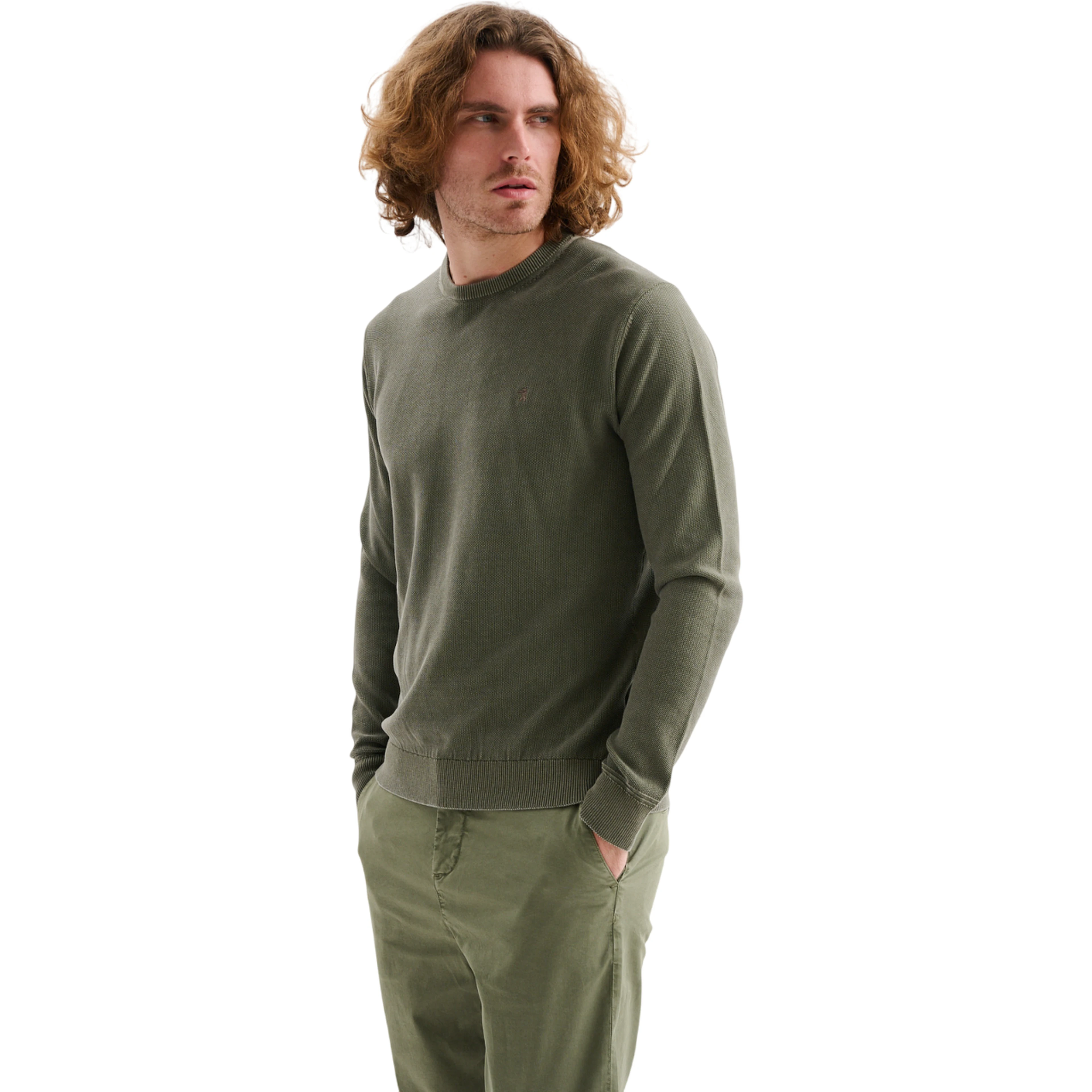 Jaggy Sweaters Green