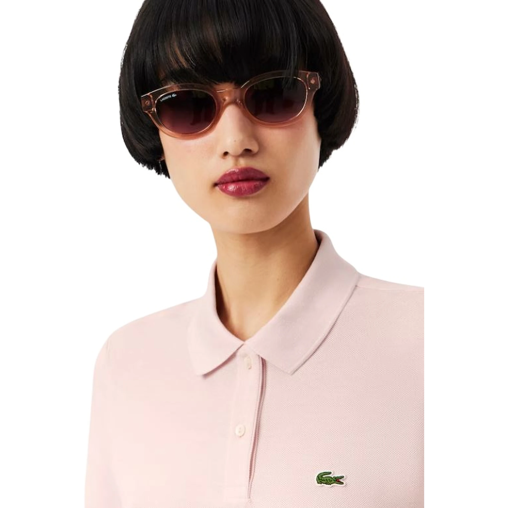Lacoste T-shirts and Polos Pink