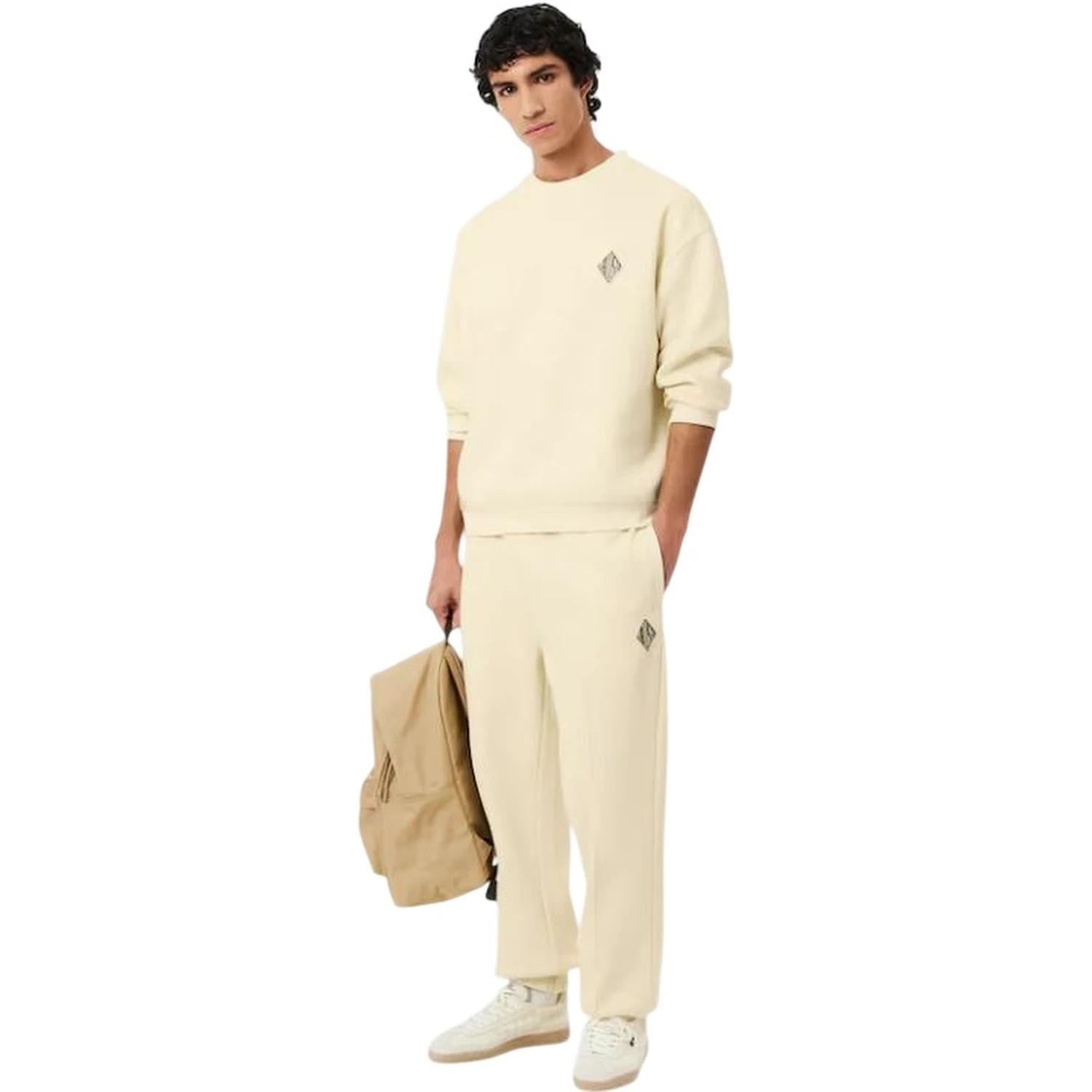 Lacoste Sweaters Cream