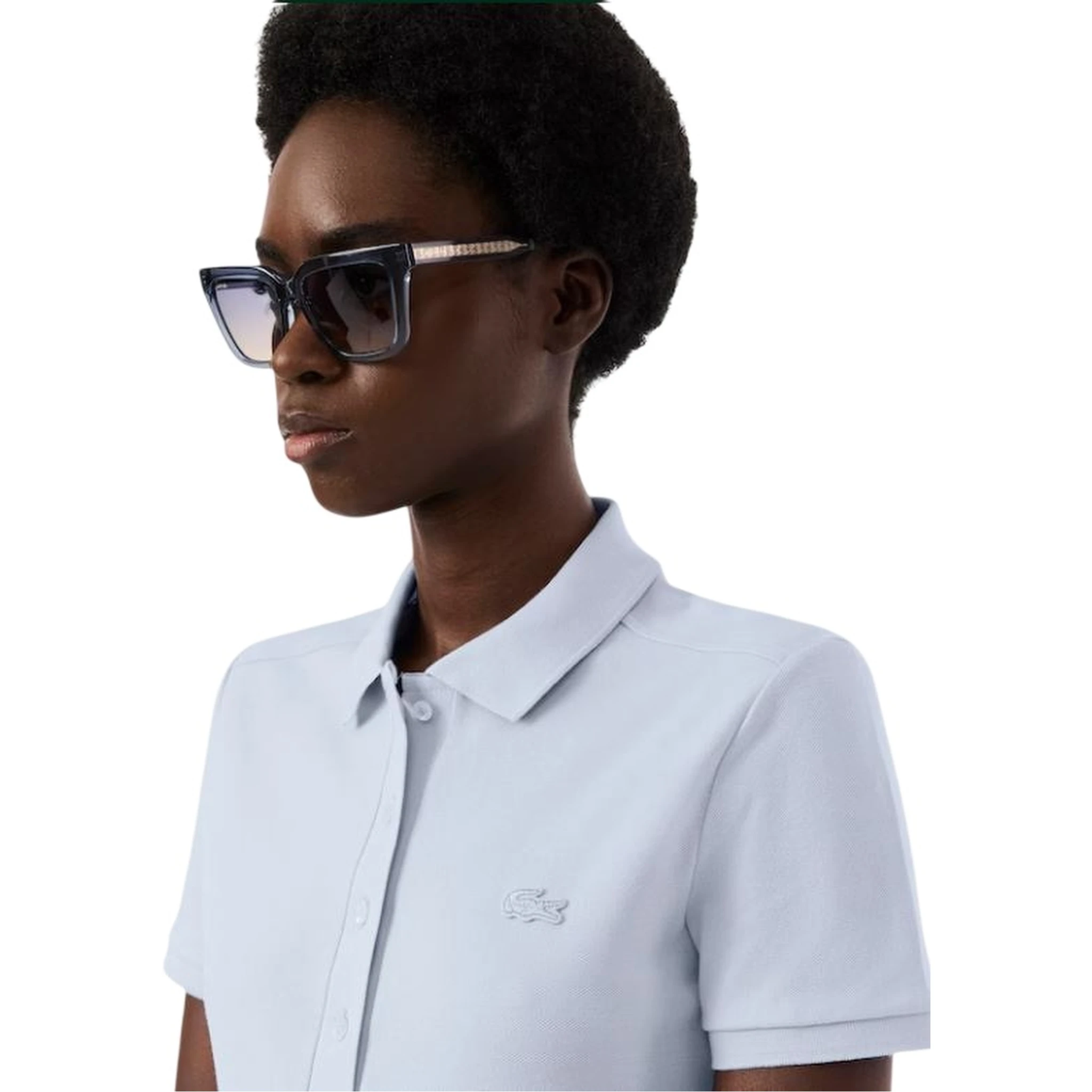 Lacoste Dresses Clear Blue