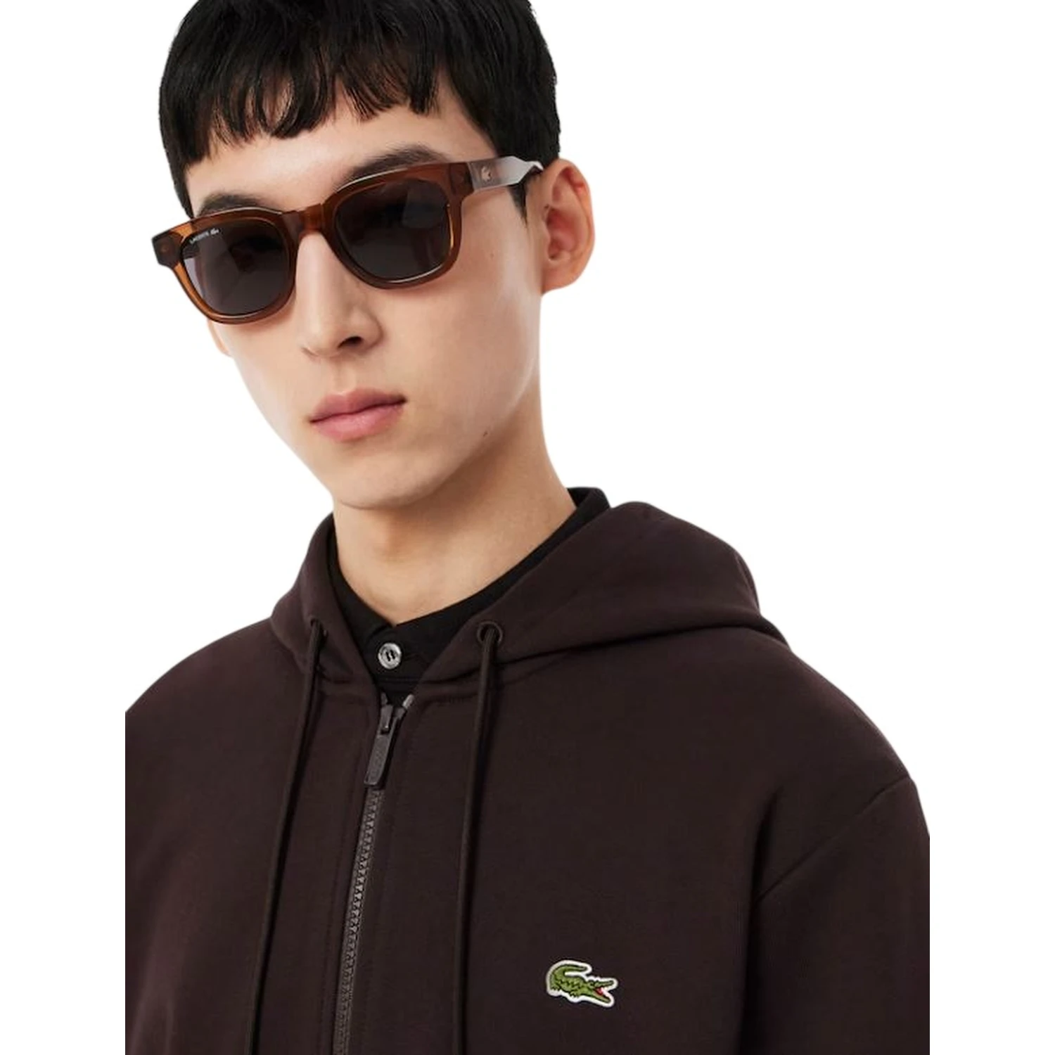 Lacoste Sweaters Brown
