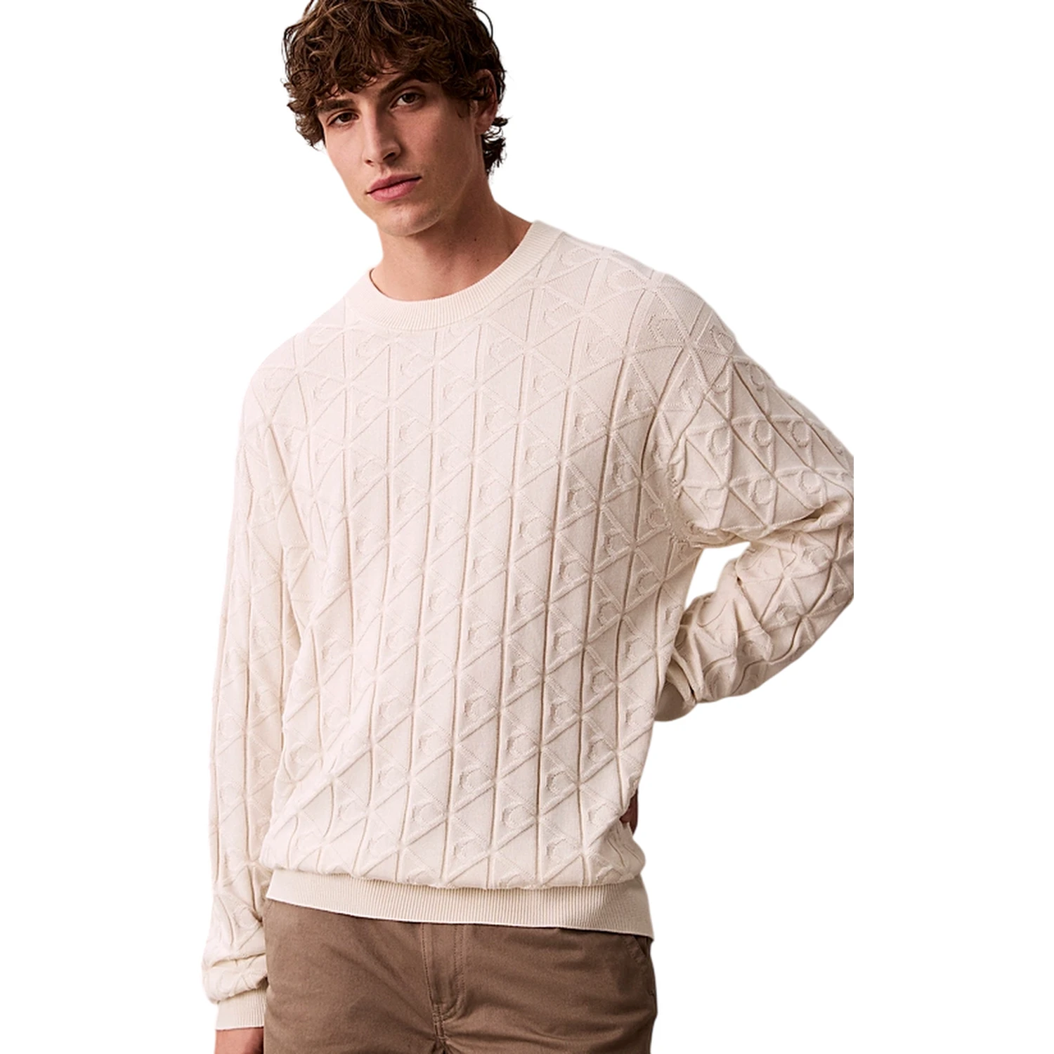Calvin Klein Sweaters White