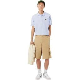 Lacoste T-shirts and Polos Clear Blue