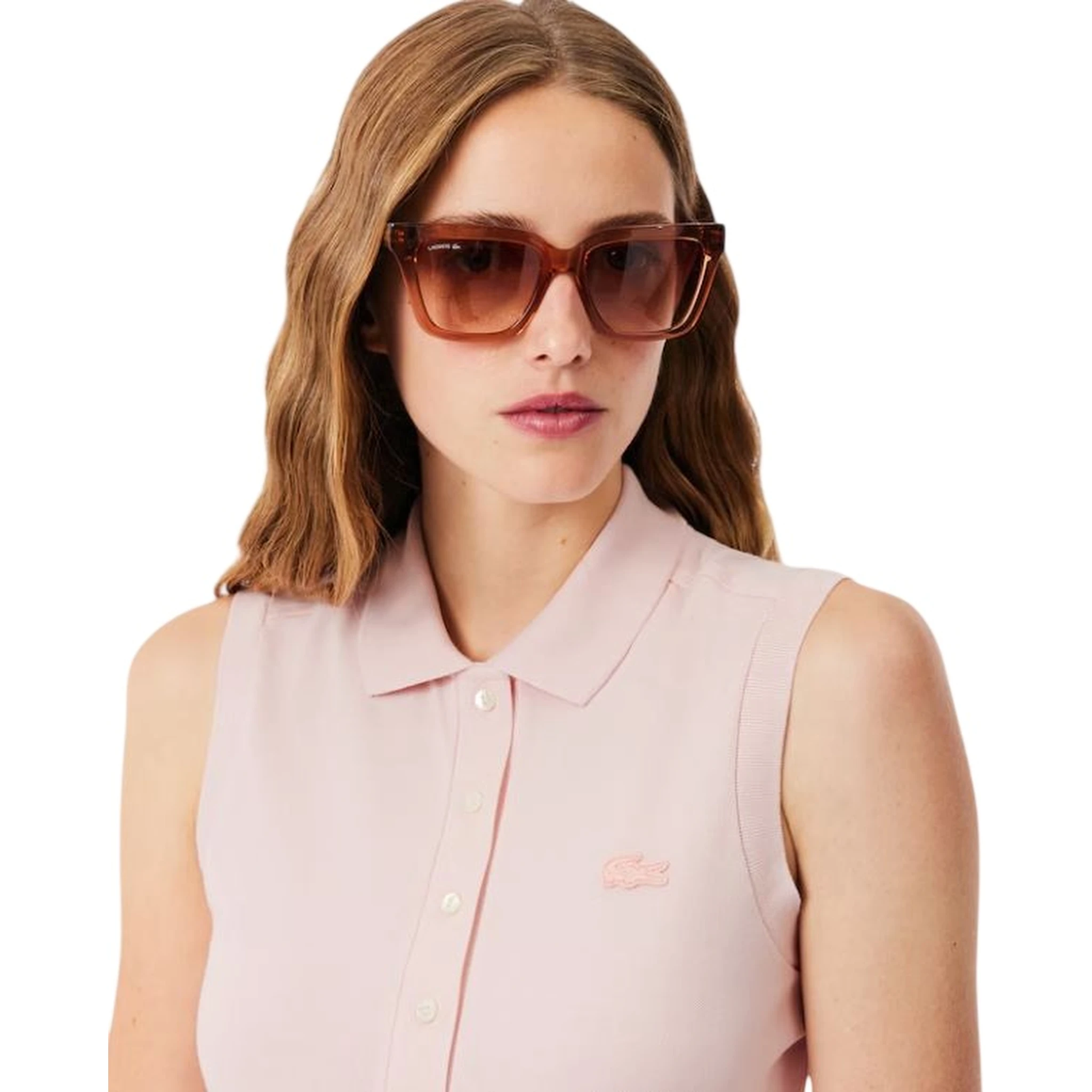 Lacoste T-shirts and Polos Pink