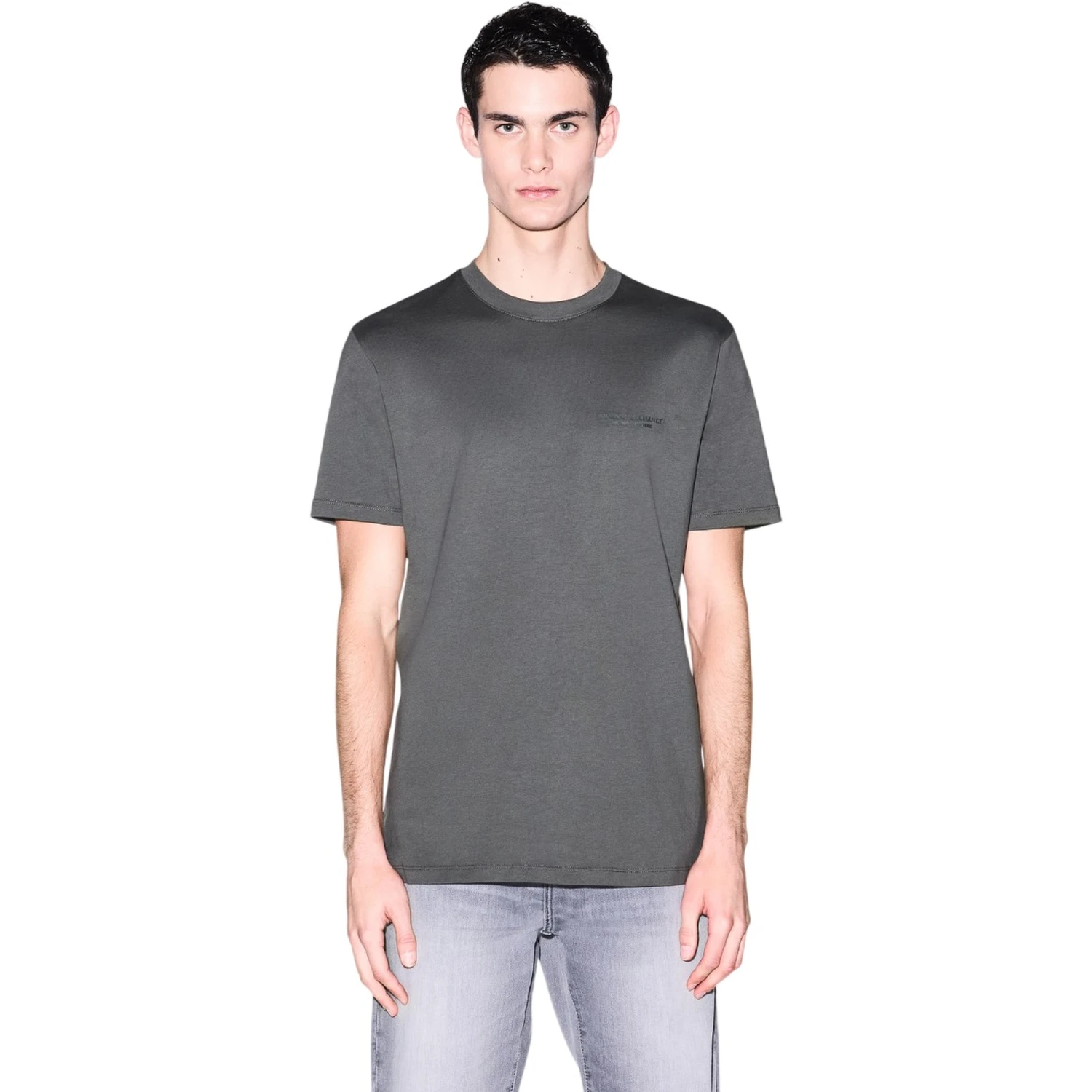 ARMANI EXCHANGE T-shirts and Polos Grey