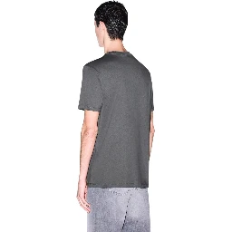 ARMANI EXCHANGE T-shirts and Polos Grey
