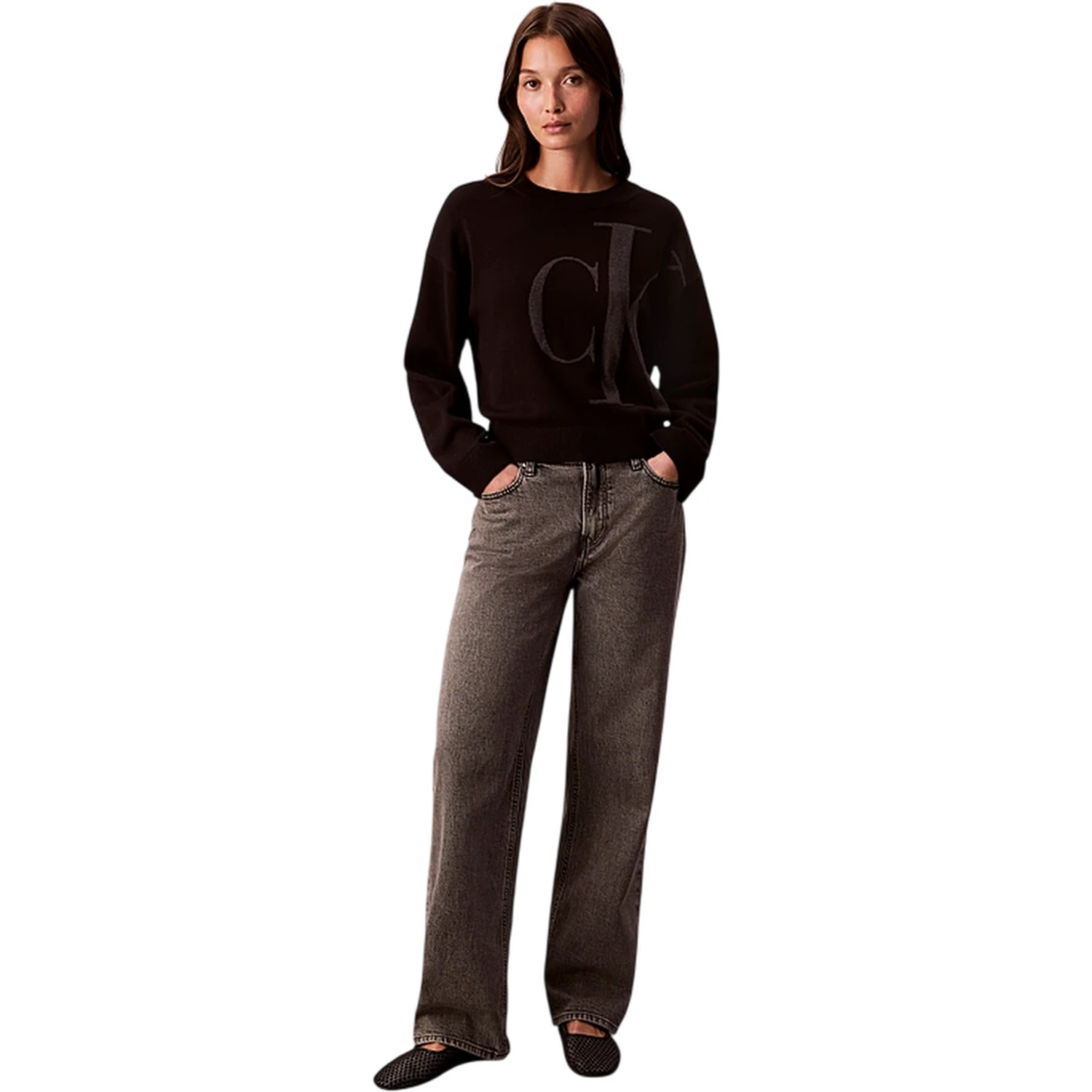 Calvin Klein Sweaters Black