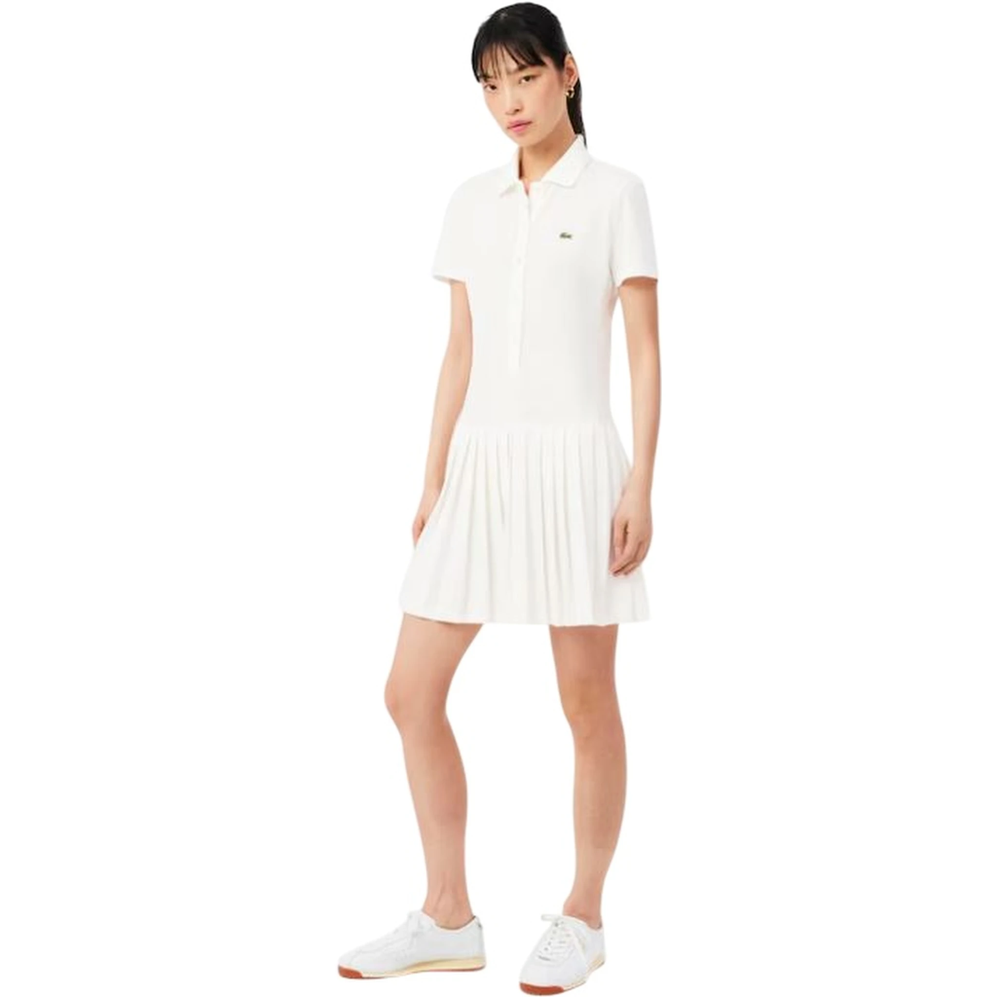 Lacoste Dresses Cream