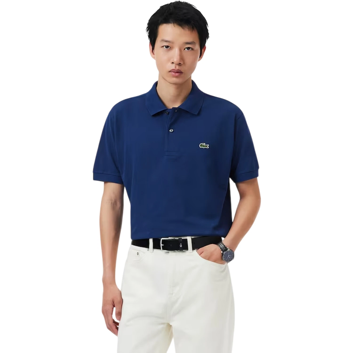 Lacoste T-shirts and Polos China Blue