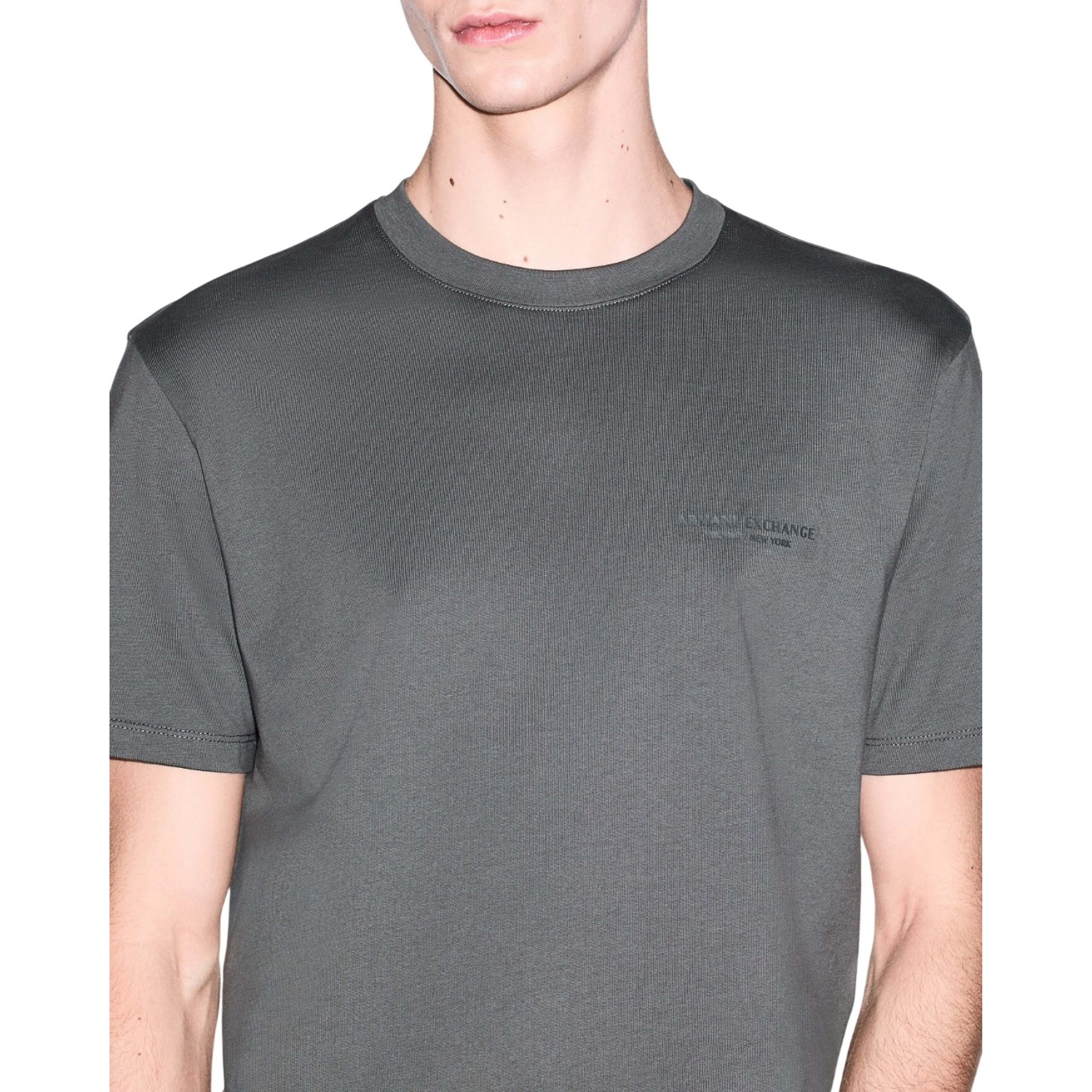 ARMANI EXCHANGE T-shirts and Polos Grey