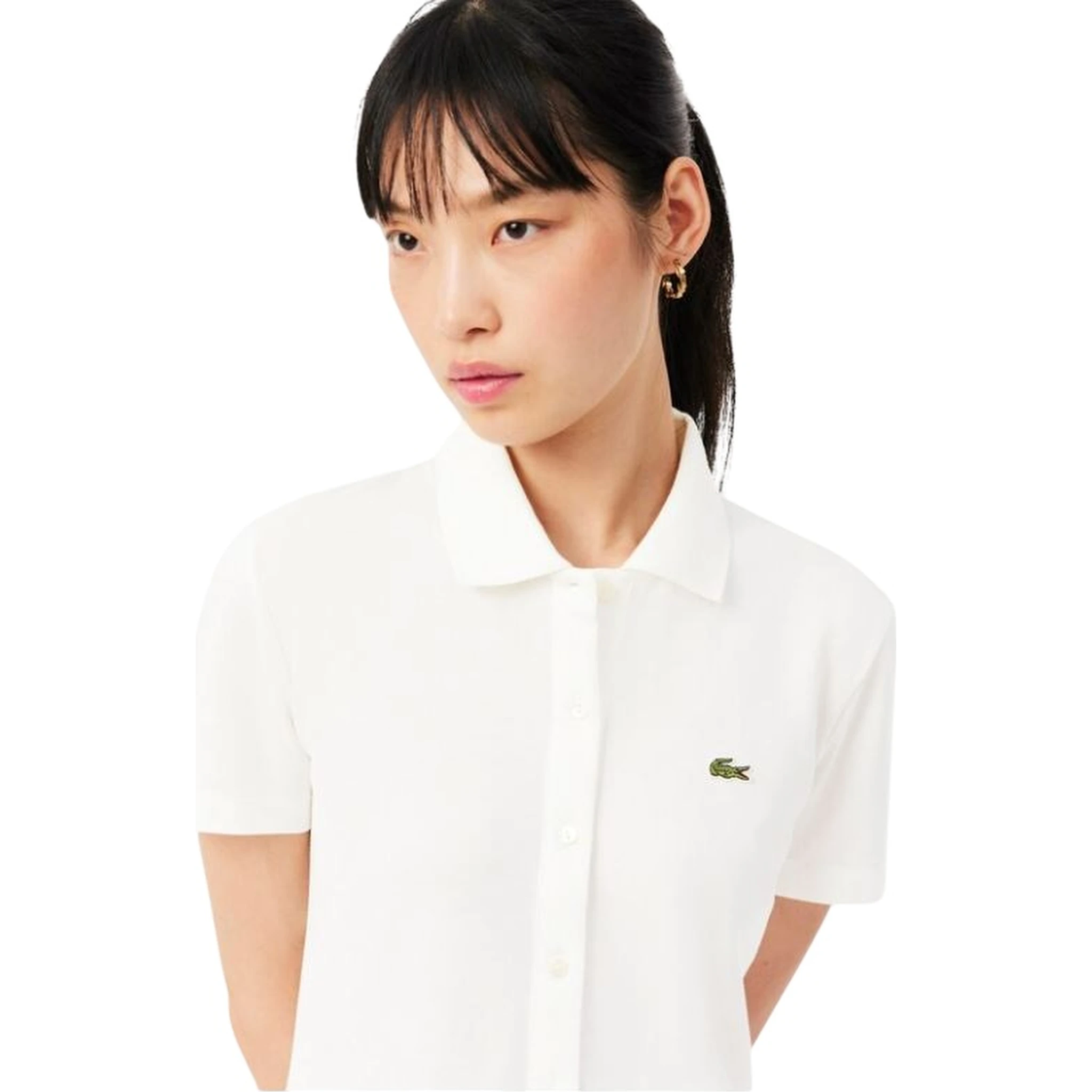 Lacoste Dresses Cream