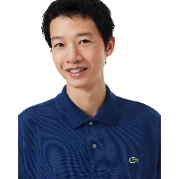 Lacoste T-shirts and Polos China Blue