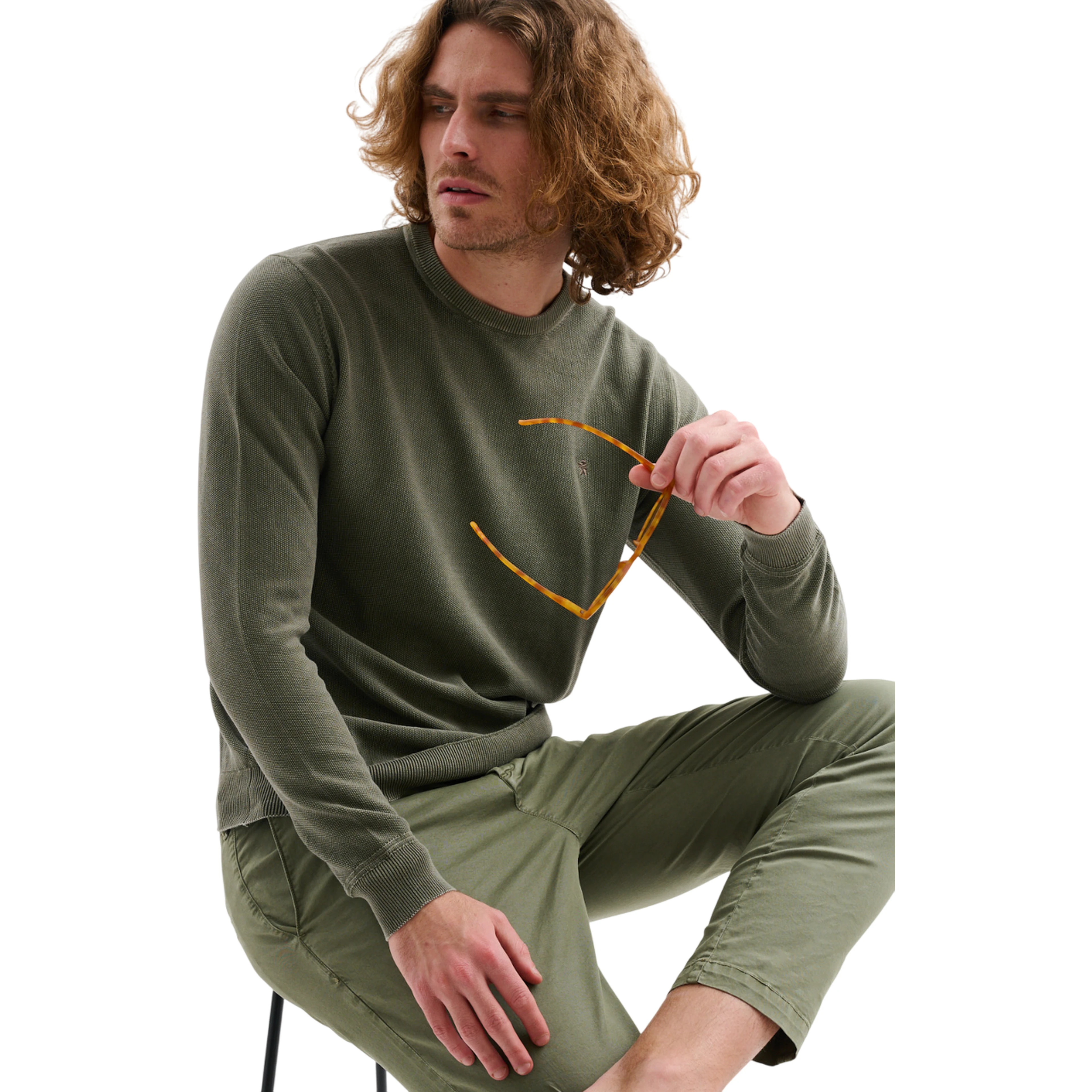 Jaggy Sweaters Green