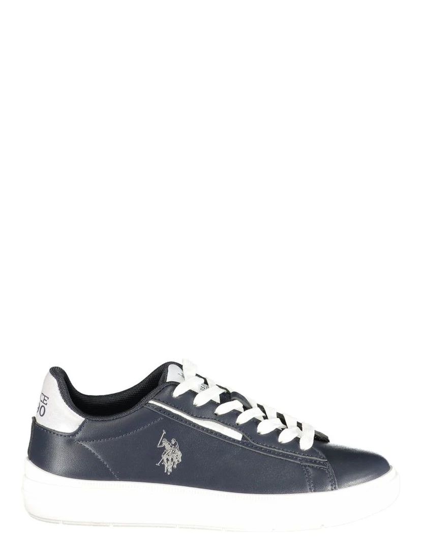 Blue Polyurethane Women's Sneaker