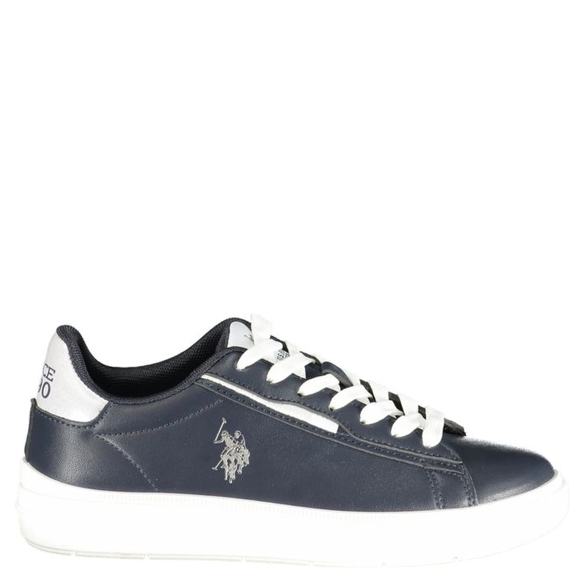 Blue Polyurethane Women's Sneaker