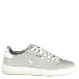 Gray Polyester Men's Sneaker