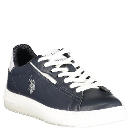 Blue Polyurethane Women's Sneaker