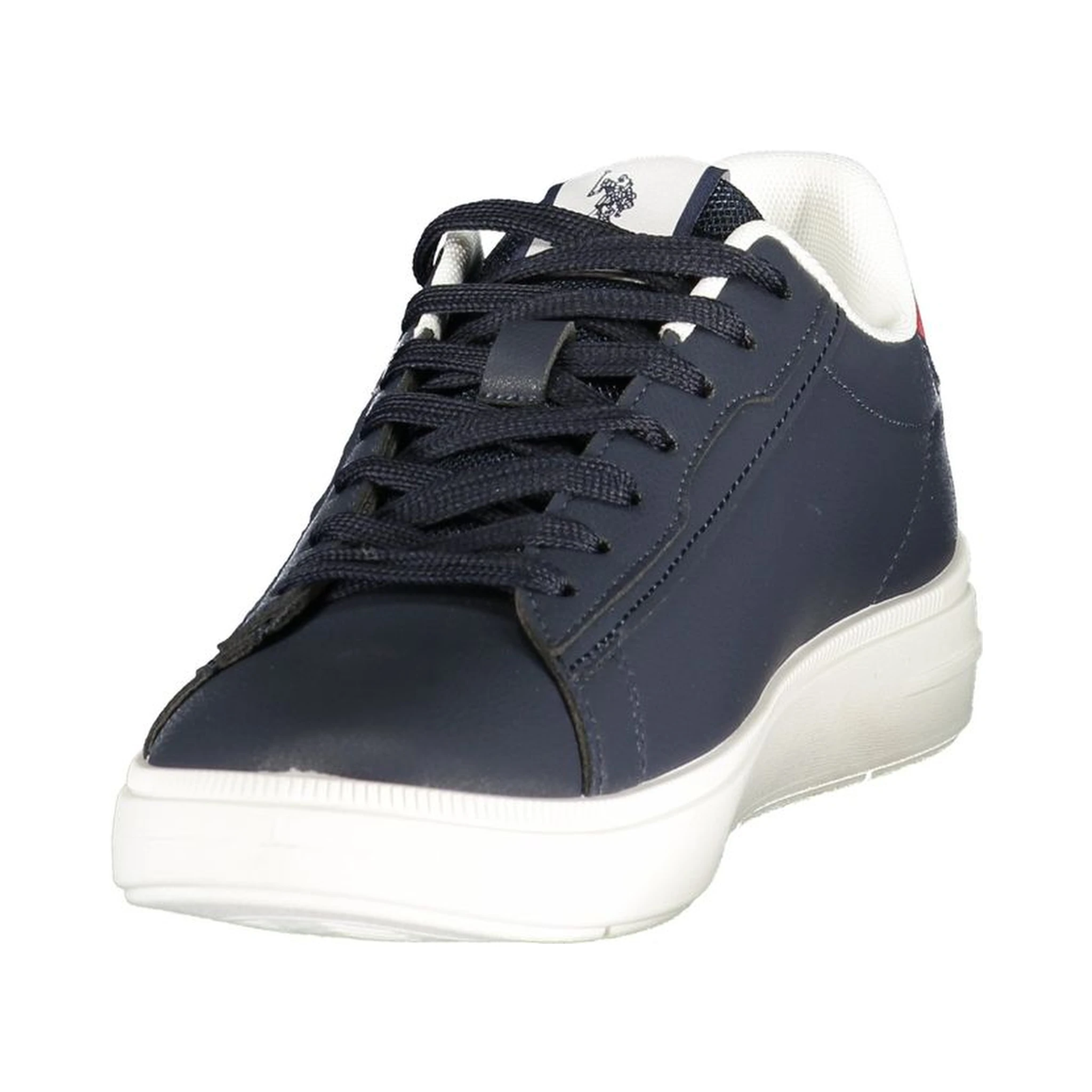 Blue Polyester Men's Sneaker