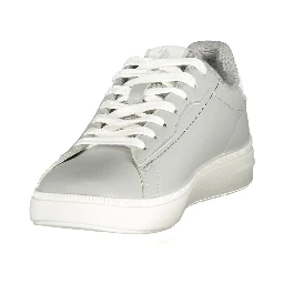 Gray Polyester Men's Sneaker